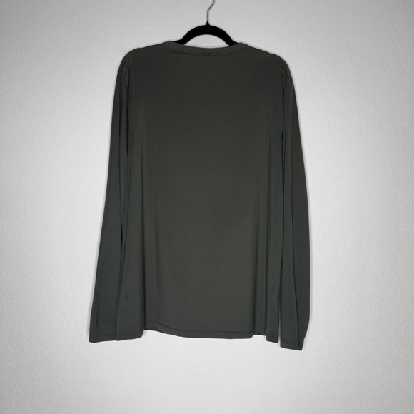 Lululemon Men’s Long Sleeve Crewneck Shirt Green Size L - Picture 5 of 7